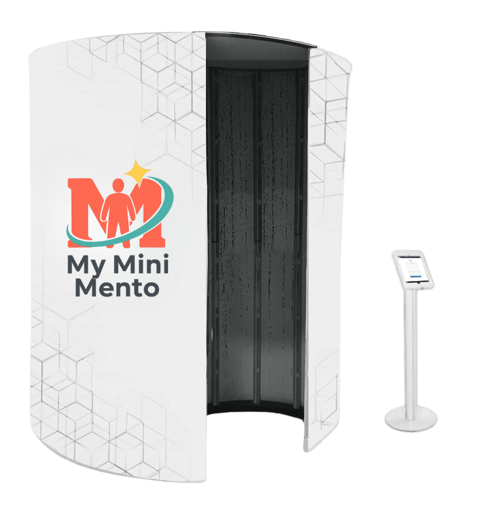 Booth Image with registration stand